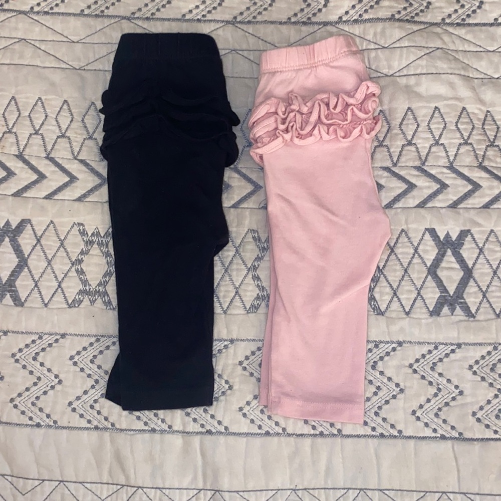 Old Navy Ruffle Butt Leggings |‎ 3-6 Months